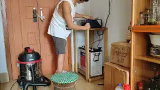 Maintaining my inverter. #cleaning #dusting #Agarovacuum