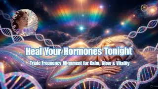 Heal Your Hormones Tonight | Triple Frequency Alignment for Calm, Glow & Vitality