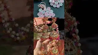 new earrings designs || party specialearrings || jhumke design ||#shorts