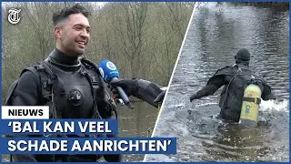 Bizar beroep: golfballenduiker haalt duizenden ballen naar boven