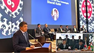 Суханронии Шералӣ Кабир дар Форуми сармоягузории Тоҷикистону Корея