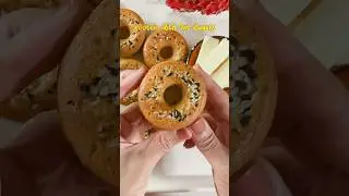 EASY Oat Bagels 🥯 Rich in Proteins 🤫 #glutenfree #recipe #viral #fyp