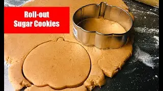 Pumpkin Pie Spice Roll-Out Cookies