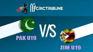 Pakistan under 19 vs Zimbabwe under 19 live match today live streamin&bull;&bull;&bull;