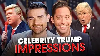 Top Celebrity Trump Impressions | Ben & Michael REACT