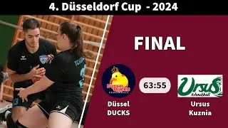 4. D&uuml;sseldorf Cup - Final - D&uuml;ssel DUCKS vs. Ursus Kuznia - 63:55