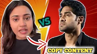 NISHU TIWARI THUGESH CONTROVERSY || ALLIGATION COPY CONTENT || #nishutiwari #thugesh 