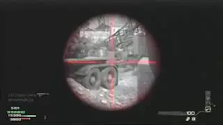 CoD MW3 L86 LSW MOAB Gameplay