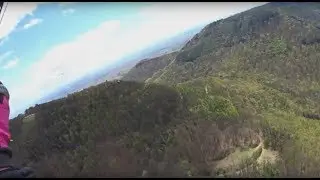 Mit dem A-Gleitschirm in der Südpfalz - Teil 2: vom Hohenberg nach Bad Bergzabern