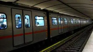Αττικό Μετρό - Attica Metro line 3 train calling at...