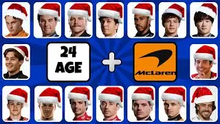 Guess SANTA Version 🎅 Guess F1 Drivers by Song, Age & Team| Max, Lewis, Norris