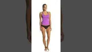 Nike Continuum Racerback Tankini Top | SwimOutlet.com