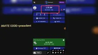 Mining with cloud earning PHT | GET 220 coin free of PHT invitation code = pneacbmt