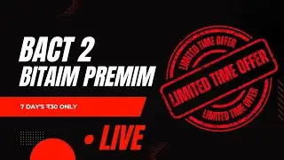 Back 2 Bitaim premium hack 💥 7 day's ₹30 only ✅ 