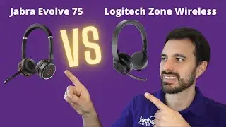 Jabra Evolve 75 vs Logitech Zone Wireless - Live Mic & Speaker Demo!