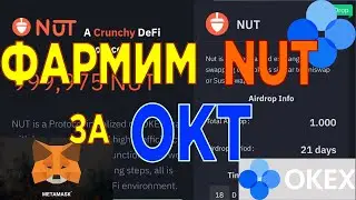 Фармим (стейкаем) NUT за тестовые ОКТ в сети Okexchain testnet