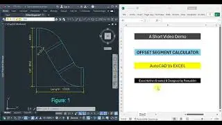 HVAC Duct Offset Segment Tool &ndash; AutoCAD + Excel Demo by Progress Path