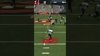 TYLER LOCKETT PUNT RETURN IN MADDEN MOBILE 22 #shorts