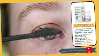 Eyelashes Hair Growth Stimulator| Buy Authentic Careprost | #careprost