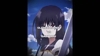 Clare Kagenou vs Gabimaru | Eminence in Shadow x Hell&rsquo;s Paradise #anime #animeedit #shorts #viral