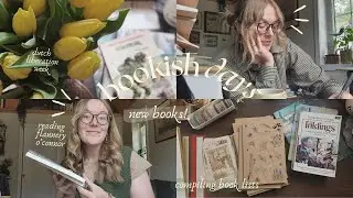 flannery o'connor, dutch liberation, new books, literature lists // a bookish, spring reading vlog