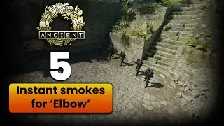 [CS2 - Ancient] -  All 5 instant smokes for Elbow