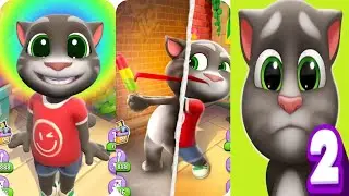 Talking Tom Cat 2010 🆚 Talking Tom Cat 2025 🆚 My Talking Tom 2  Update 2025