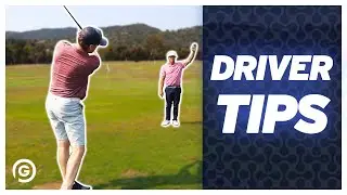 Golf Tips for Driving Straight - Driver Draw