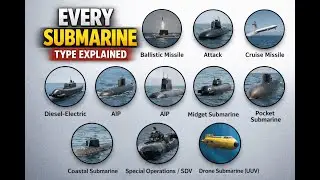 every submarine type explained by an idiot