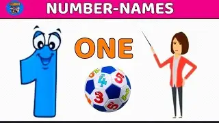 Number names 1-10।Number names।Math for kids।Number Spelling।Numbers 1 - 10।Counting।Ginti।Trending।