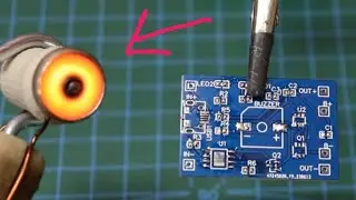 soldering and desoldering SMD components using a Car Lighter