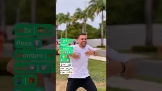 Tutorial - Em comemora&ccedil;&atilde;o, que eu t&ocirc; de volta 😎🌴 #dan&ccedil;a #dancinha #tiktok #tutorial #dance