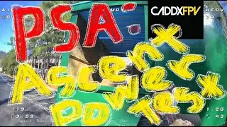 IMPORTANT TIP FOR POWERING CADDX Ascent Digital FPV system! + TEST #fpv #drone #fpvdrone #tinywhoop