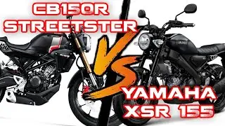 Yamaha XSR 155 vs Honda CB150R Streetster comparison