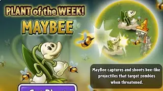 PVZ2 Plant of the Week ~ Maybee lvl 1-2