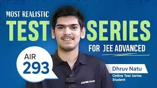 Dhruv Natu AIR 239 Reveals the Most Realistic Test Series for JEE Advanced