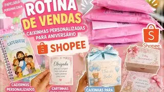 SHOPEE SALES ROUTINE (CUSTOMIZED STATIONERY)