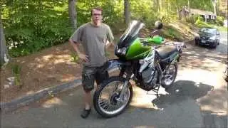 2008 Kawasaki KLR650 Modifications for Adventure Touring