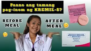 KREMIL-S FOR ACID REFLUX: How to take? KREMIL-S: Gamot sa hyperacidity | Simply Shevy