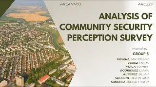 APLANN03: Analysis of Community Security Perception Survey