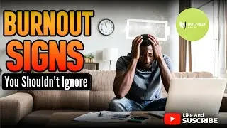 Burnout Signs You Should NEVER Ignore | #stress #bolveekhealth #health