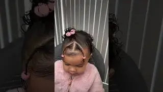 #babygirlstyle #babygirl #babyhairstyles #babyhair #girlhairstyles #babyhairtutorial #curlybabyhair