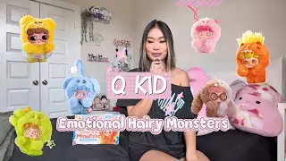 Unboxing Q.Kid’s Emotional Hairy Monsters 🧸 | These Are So Heavy It Can Be A Weapon 😭