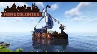 Aventure Minecolonies : Lobsteria, B&acirc;tisseur et H&ocirc;tel de ville Ep02