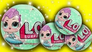 Куклы ЛОЛ! L.O.L. Surprise! Часть 1. Открываем шар с куклой. Скоро розыгрыш. Распаковка игрушек. 0+