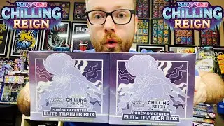 Pokemon Center Chilling Reign Elite Trainer Box