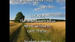 Deep Thoughts from a Shallow Christian: Generosity