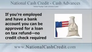 Tax Refund Loans: Get up to $1000 from a loan on tax refund!