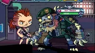 Zombies Ate My Friends - gameplay - boss fighting
