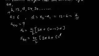 CBSE Class-10 Maths NCERT solution -Arithmatic Progression- Exercise 5.3 - Problem 12